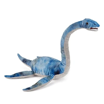 Bild av Zappi Co Childrens Uppstoppad mjuk gosedjur Plesiosaur Dinosaur leksak (16&quot; / 40cm) Safari animals Collection Plush Teddy New Born Child First