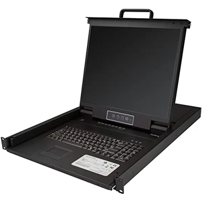 Bild av StarTech.com 8 Port Rackmount KVM console for Server Rack 19 in. 1U 19&quot;