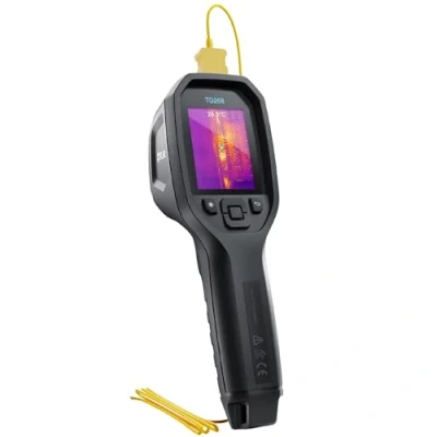 Bild av FLIR TG268 Värmekamera med Spot IR Super Resolution (320 x 240) och Bullseye Laser: Kommersiell infraröd kamera för byggnadsinspektion, VVS el