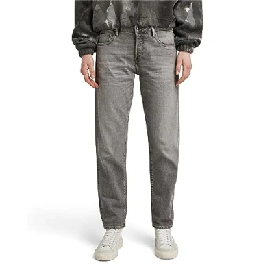 Bild av G STAR RAW Kate Boyfriend Jeans för kvinnor, Grå (Faded Grey Manta D15264 d497 g230), 28W / 32L