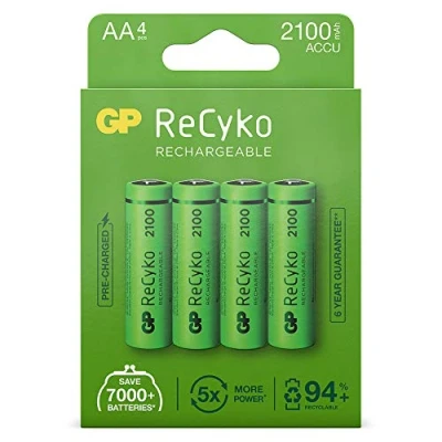Bild av GP Batterier ReCyko AA 4 pack