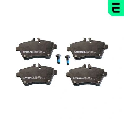Bild av OPTIMAL BP 12385 Jeu de plaquettes frein Essieu avant contact signal d&#039;usure exclu avec vis d&#039;étrier MERCEDES BENZ: Classe B, A