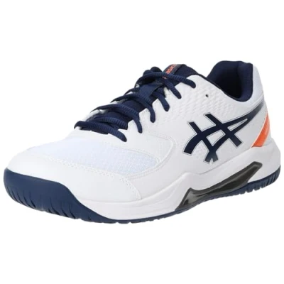 Bild av ASICS Gel Dedicate 8 sneakers för män, Vit svart, 47 EU