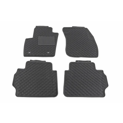 Bild av VAICO V25 2356 Ensemble de tapis sol Caoutchouc avant et arrière 4 noir Sur mesure FORD: Mondeo 5 Limousine,