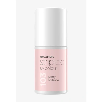 Bild av alessandro Striplac UV nagellack pretty ballerina täckande och reptålig upp till 15 dagar lätt att applicera mild borttagningsteknik vegansk rosa, 6,5 ml