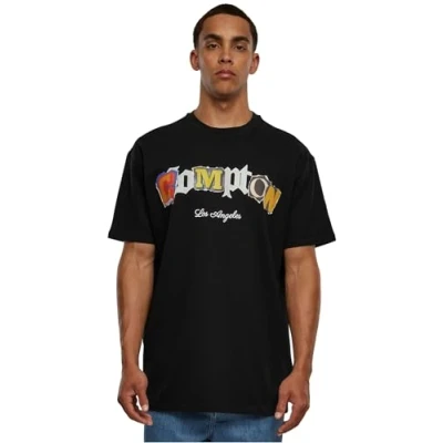 Bild av Upscale by Mister Tee Compton L A Tshirt med print, Storlek: 5XL, Black