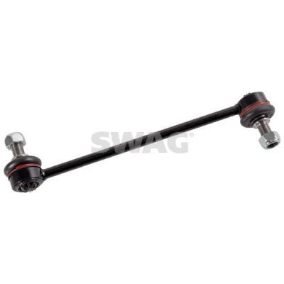 Bild av SWAG 90 93 1764 Biellette de barre stabilisatrice Essieu avant gauche, droit 243 M12 x 1,25 avec écrou autobloquant Acier noir