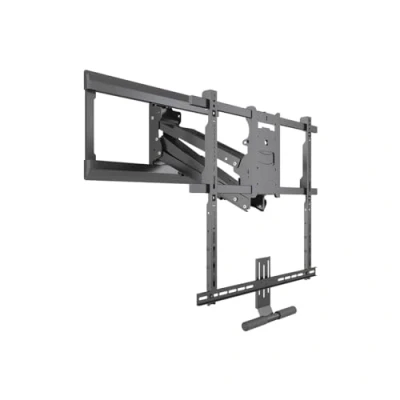 Bild av my wall höjdjusterbar TV vägghållare HP55AL, hållare med gastryckfjäder, skärmar från 42 till 65 tum, soundbarhållare, lutbart och svängbart väggfäste