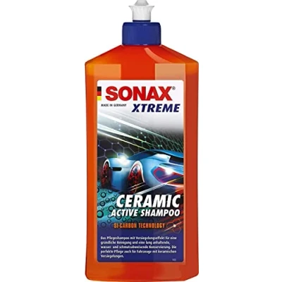 Bild av SONAX XTREME Ceramic Active schampo (500 ml) vårdschampo med tätningseffekt för grundlig rengöring och långvarig vatten smutsavvisande konserveringArtikelnummer 02592000