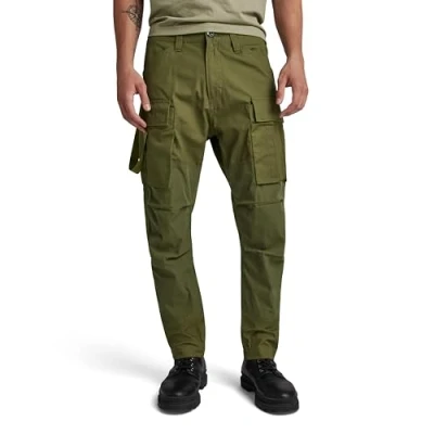 Bild av G STAR RAW 3D vanlig tapered Cargo 2.0, Grön (Shadow Olive D24308 d384 b230), 35W x 36L