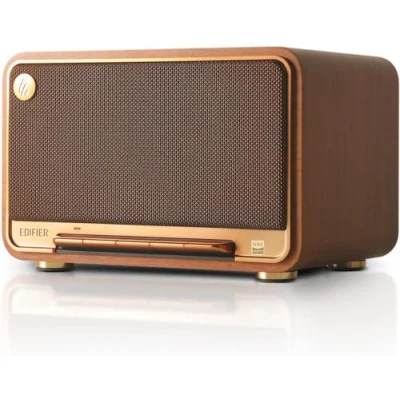 Bild av EDIFIER D32 trådlös högtalare, Hi Res Audio, LDACAACALAC, Bluetooth V5.3, 60 W (RMS), 2.1 akustisk arkitektur, full digital signalprocess, 11 timmars speltid, appkontroll brun