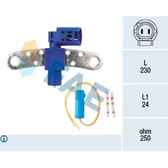 Bild av FAE 79321 Capteur d&#039;impulsions 2 avec instructions de montage RENAULT: Kangoo I, MEGANE 2, CLIO