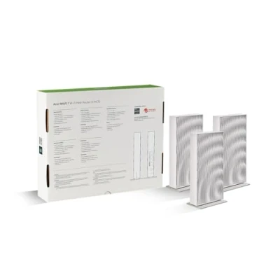 Bild av Acer Wave 7 Mesh Wi Fi System 3 Pack router 802.11a/b/g/n/ac/ax/be (Wi 7)