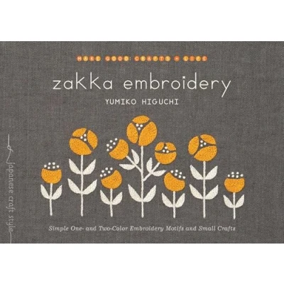 Bild av Zakka Embroidery: Simple One and Two Color Embroidery Motifs Small Crafts
