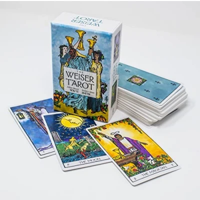 Bild av the Weiser Tarot: A New Edition of Classic 1909 Smith Waite Deck