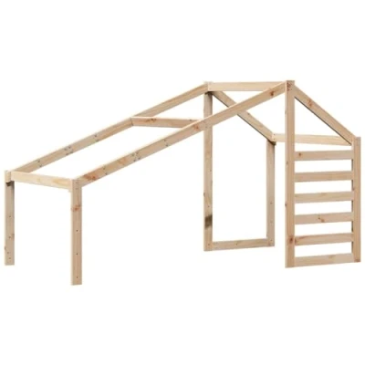 Bild av Tak till barnsäng 198x97x113 cm massiv furu