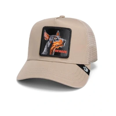 Bild av Goorin Bros. Beige Trucker Keps The Doberman A Frame @ Hatstore