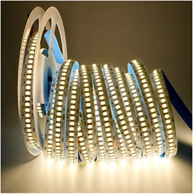 Bild av Tesfish 24V LED Remsa, Naturvitt 4000K 5 Meter Strip Lights SMD 2835 IP20 240 LEDs/M, Totalt 1200 LEDs Superljus Remsa Ljus Bar Ljuslist för Sovrum, Kök Dekoration