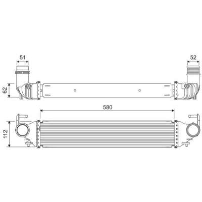 Bild av Laddluftkylare Valeo 818312