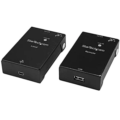 Bild av StarTech.com USB2001EXTV 1 Port USB over Cat5 / Cat6 Ethernet extender