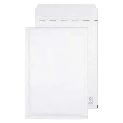 Bild av Blake Purely Packaging C4 340 x 220 mm Envolite Peel &amp; Seal vadderade bubbelkuvert (F/3) vit förpackning med 100