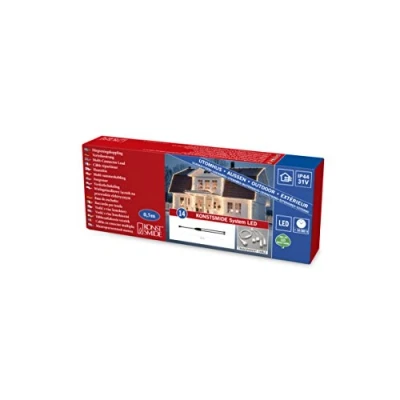 Bild av Konstsmide LED systemfördelare, 1 ingång/2 utgångar, utomhus (IP44), transparent kabel 4802 003