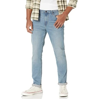 Bild av Amazon Essentials herr Comfort Stretch Slim Fit Jean (tidigare Goodthreads), ljusblå, 30 W x 28 L