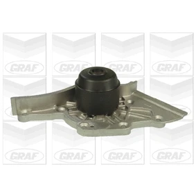 Bild av GRAF PA757 Pompe à eau avec joint d&#039;étanchéite mécanique Fonte 66 pour transmission par courroie de distribution AUDI: A8 D2, A6 C4 Avant