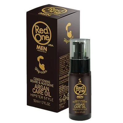 Bild av RedOne Bartöl argan 50 ml konditionering skägg &amp; mustasch vård olja