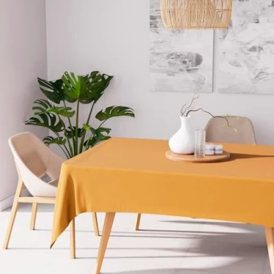 Bild av Soleil d&#039;Ocre Nappe, Gul, 140 x 300 cm
