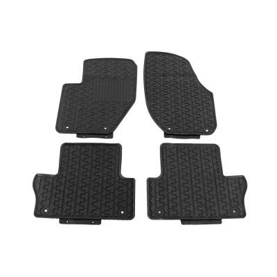 Bild av VAICO V95 0631 Ensemble de tapis sol Caoutchouc avant et arrière 4 noir Sur mesure VOLVO: XC60 I