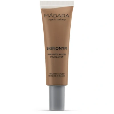 Bild av MÁDARA SKINONYM Semi Matte Peptide Foundation #85 UMBER 30 ml