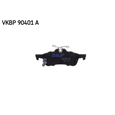Bild av SKF VKBP 90401 A Jeu de plaquettes frein avec indicateur d&#039;usure TOYOTA: Yaris III 3/5 portes, Van