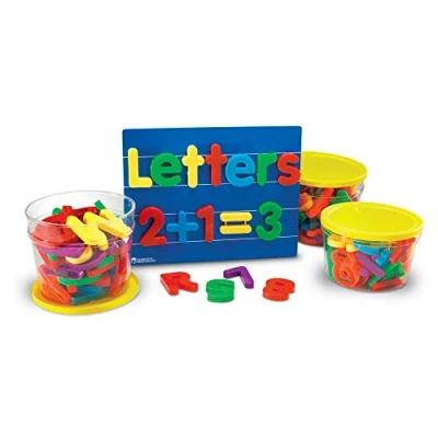 Bild av Learning Resources Jumbo Magnetic Letters &amp; Numbers Combo Set