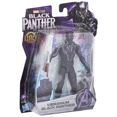 Bild av Hasbro Marvel Black Panther Studios Legacy Collection Vibranium leksak, actionfigur på 15 cm för barn från 4 år, flerfärgad
