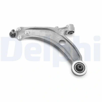 Bild av DELPHI TC4776 Länkarm, hjulupphängning med spindelled framaxel vänster Länkarm (tvär ) Aluminium PEUGEOT: 308 II Hatchback