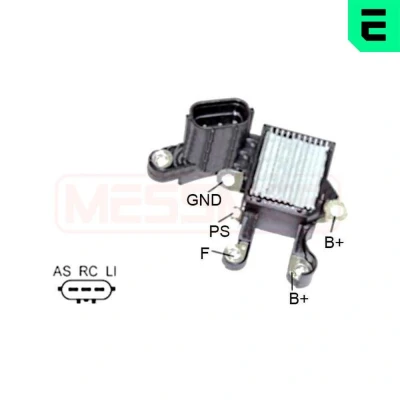 Bild av Generatorregulator, land rover discovery iii, range sport i