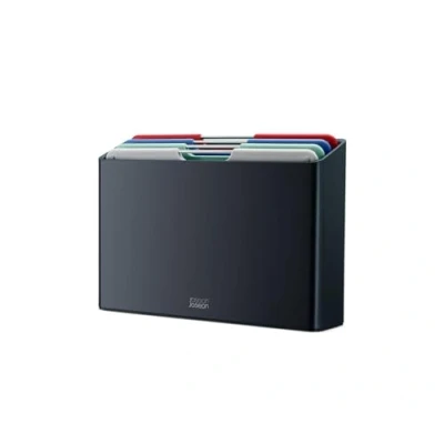 Bild av Joseph Folio Skärbrädset med slimline fodral för organiserad förvaring, 4 delar Medium, Svart/Pastell