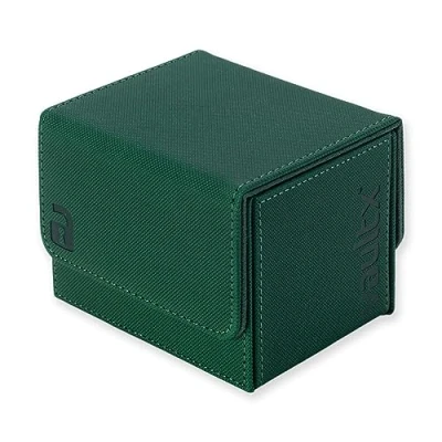 Bild av Vault X Exo Tec® modulär sidoaddningsdäcklådmodul för över 100 TCG kort. Avtagbart magnetiskt lock. Passar Commander och standardsamlarkort. (Grön)