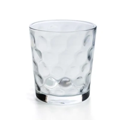 Bild av Quid Set med 6 glas, låg form, 26 cl, diskmaskinssäker, genomskinlig, enfärgade (1 paket),