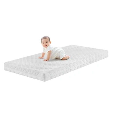 Bild av Traumnacht BT Kiddy Barnmadrass ren, 70 x 140 cm, testad för skadliga ämnen enligt Oeko Tex Standard 100, hudvänligt överdrag avtagbart och tvättbart, tillverkat tysk kvalitetsstandard