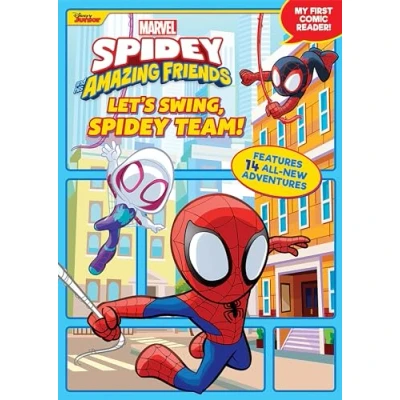 Bild av Spidey and His Amazing Friends: Let&#039;s Swing, Team!: My First Comic Reader!