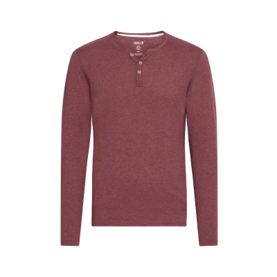 Bild av Solid Sdvolko Långärmad tröja Wine red, Storlek: Large, red