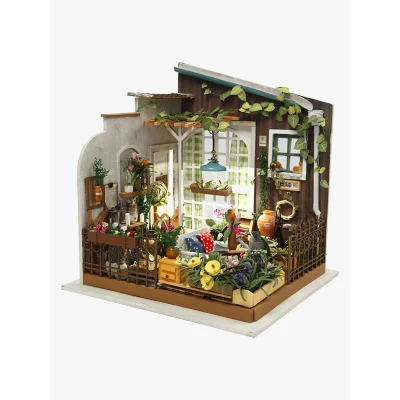 Bild av Creativ Company Pysselset DIY Miniatyrrum Trädgård