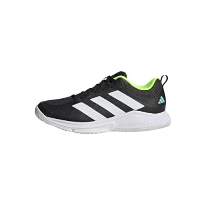 Bild av adidas Kvinnor Court Team Bounce 2.0 Shoes, Core Black/Cloud White/Flash Aqua, 39 1/3 EU