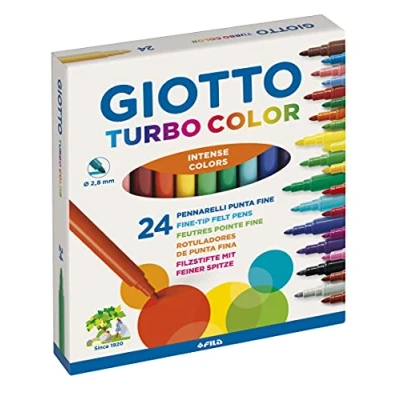 Bild av Giotto Turbo Color Tuschpennor 24 pack