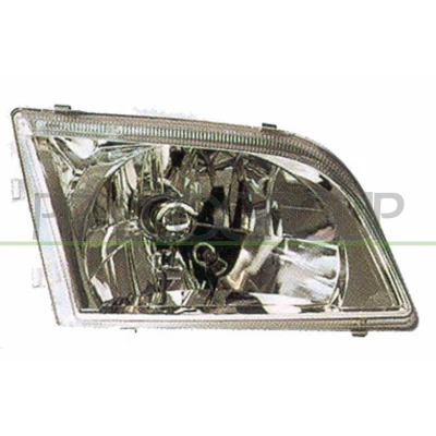 Bild av PRASCO MB0974613 Phares droit H4 pour circulation à droite