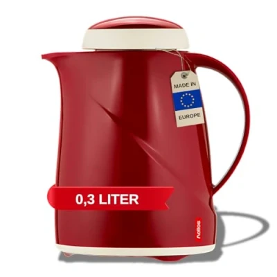 Bild av Helios Wave Picco vakuumkanna röd 0,3 liter