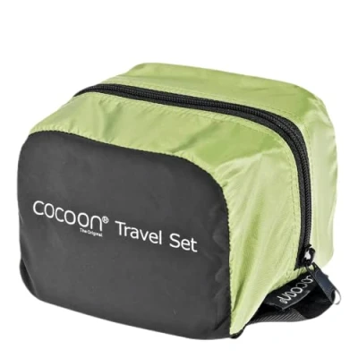 Bild av Cocoon Travel Set Ultralight 3pcs Wasabi/Black