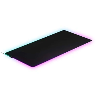 Bild av SteelSeries QcK Prism RGB spelunderlag 3XL Cloth Den mest sålda musmattan genom tiderna Optimerad för gamingsensorer Maximal kontroll